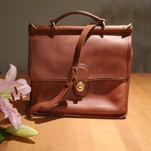 Coach Vintage Willis Top Handle Leather